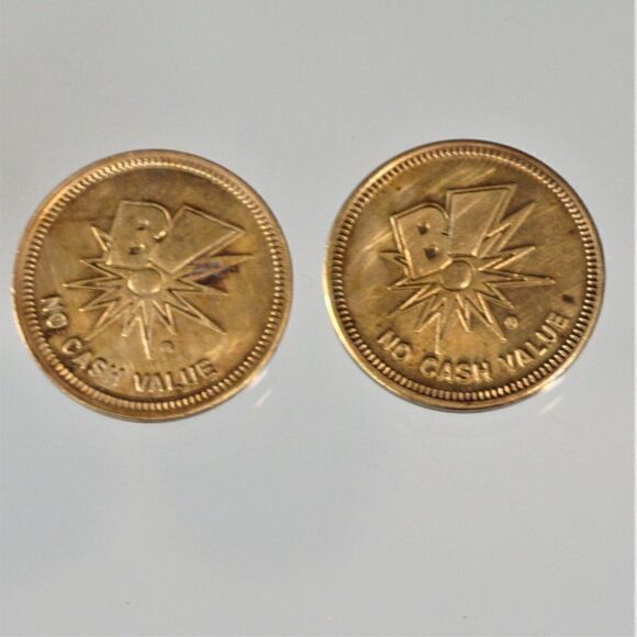 Boomers Amusement Arcade Game Tokens - Picture 3 of 4